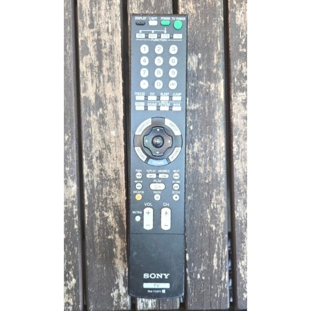 Sony RM-YD017 Bravia HDTV TV Remote Control Sliding Door